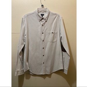 J.Crew men’s shoulder pad button down shirt medium